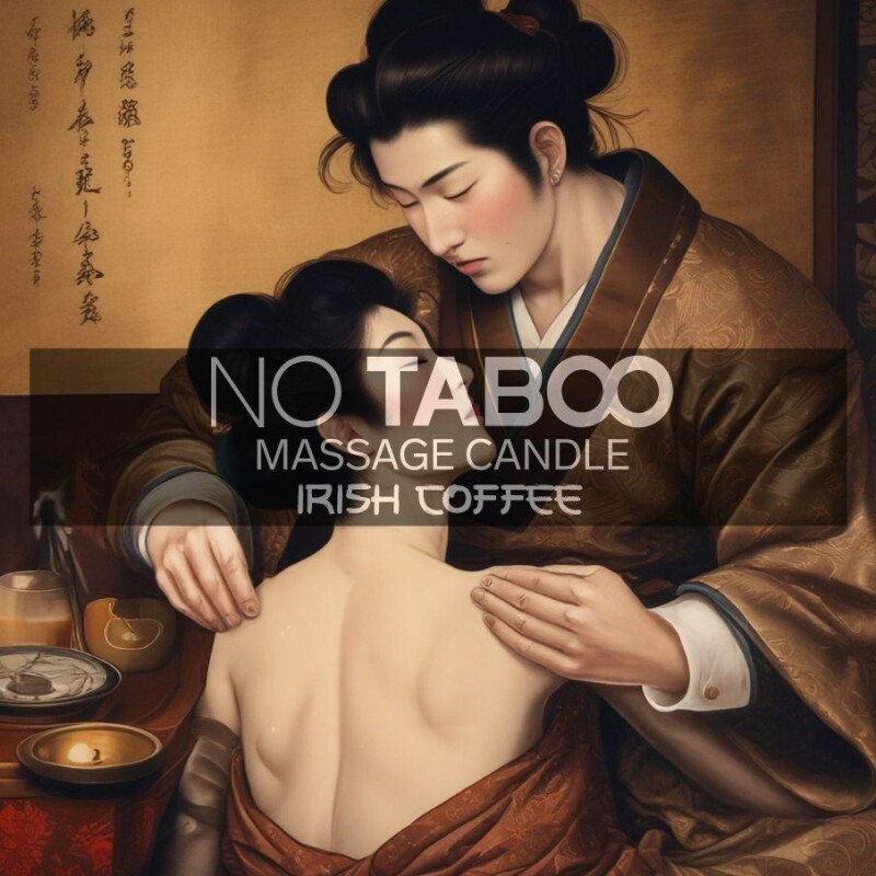 Масажна свічка NO TABOO, 30 мл, Irish Coffee з ароматом айріш кофі - Зображення 1