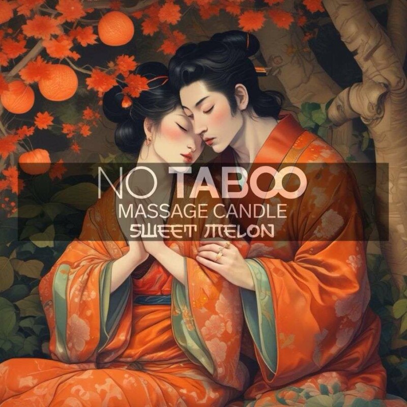 Масажна свічка NO TABOO, 30 мл, Sweet Melon з ароматом соковитої дині - Зображення 1