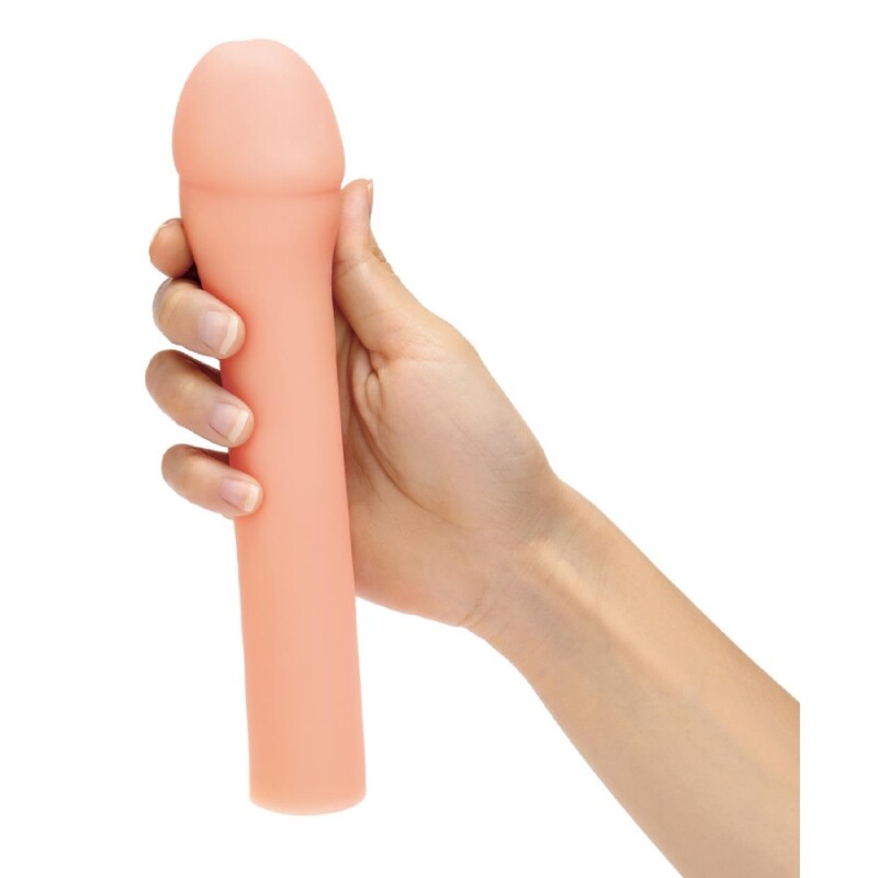 Насадка на пеніс Size-Up Penis Extender реалістична, бежева, 21 х 4.6 см - Зображення 2