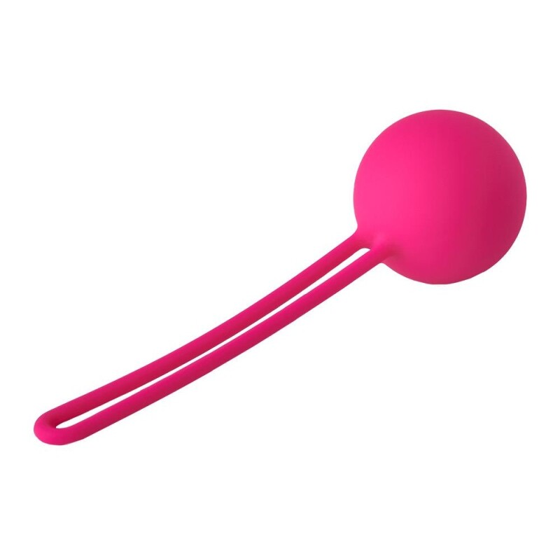 Вагінальна кулька Dreamtoys Kegel Ball, рожева, 12 х 3.5 см - Изображение 2