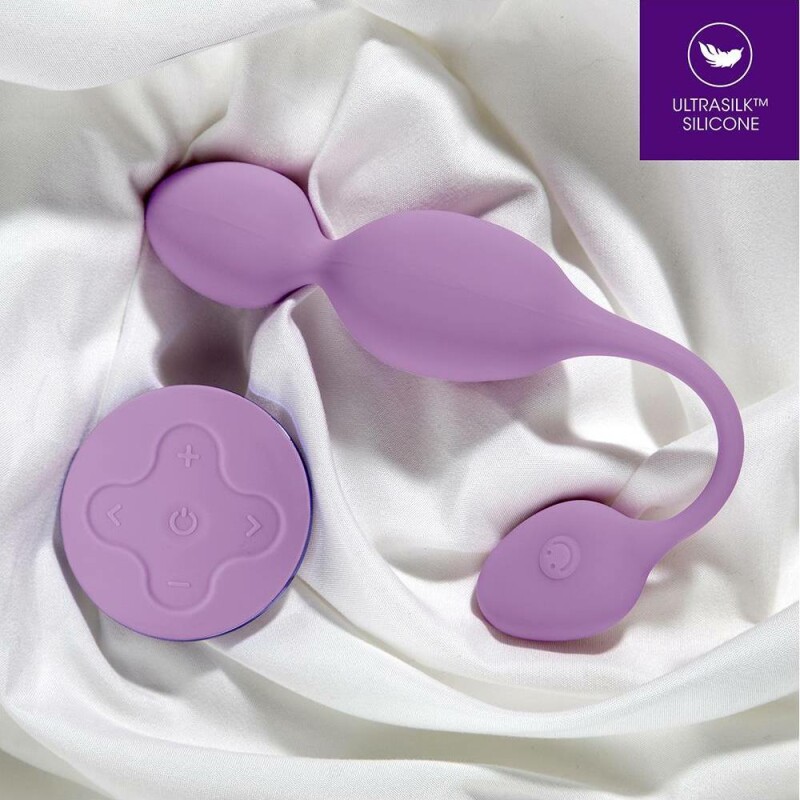 Вагінальні кульки з вібрацією Blush Wellness Raine з пультом, рожеві, 22.9 х 3.8 см - Зображення 7