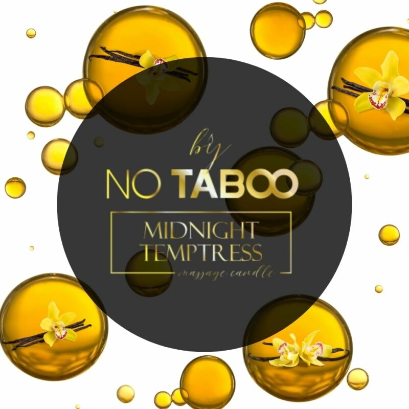 Масажна свічка, 140 мл, NO TABOO Midnight Temptress сандал + пачулі + ладан - Зображення 5