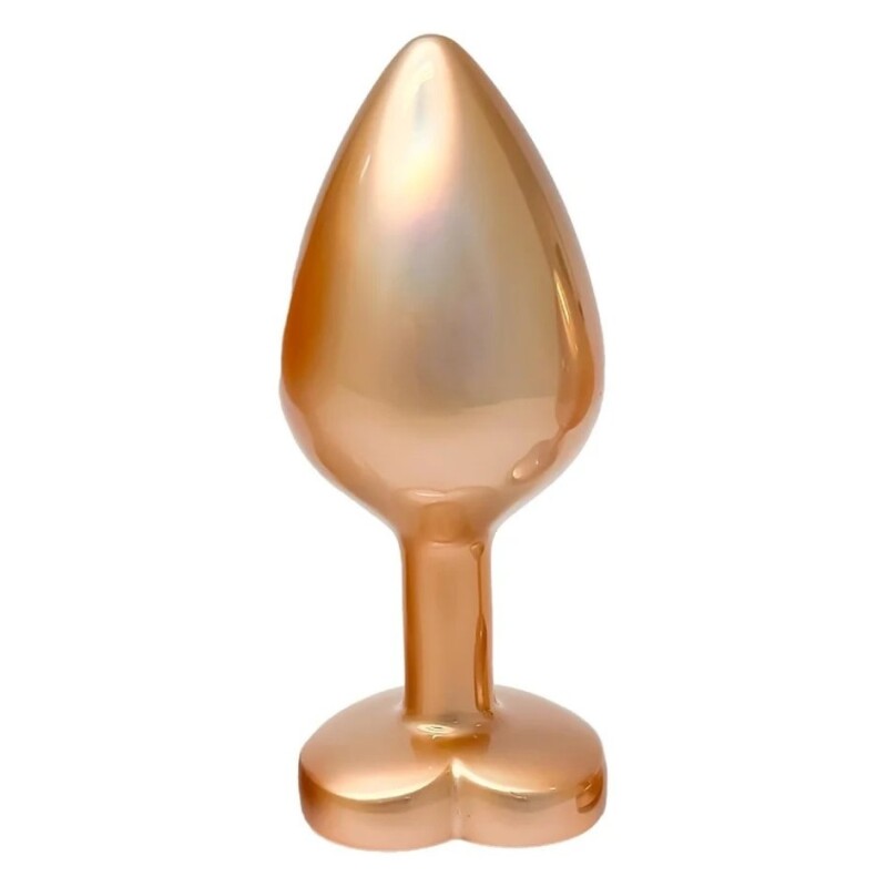 Анальна пробка Dreamtoys Gleaming Love Pearl S, золота, 7.1 х 2.7 см - Зображення 5
