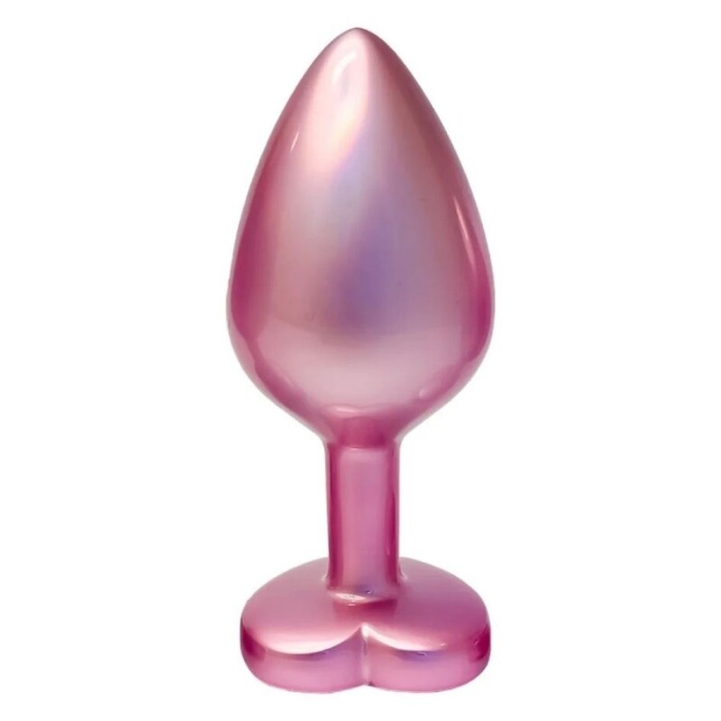 Анальна пробка Dreamtoys Gleaming Love Pearl S, рожева, 7.1 х 2.7 см - Зображення 3