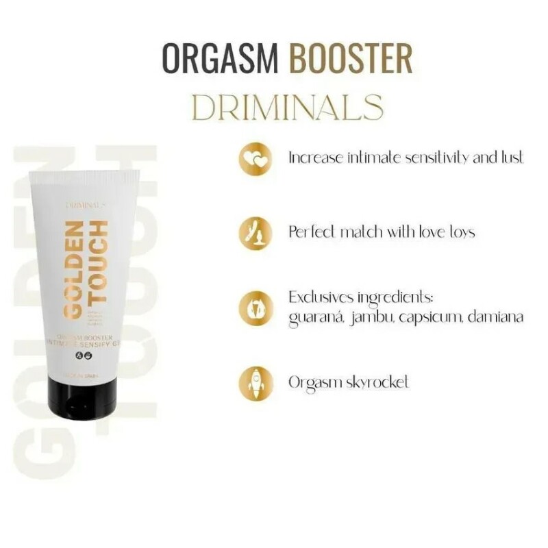 Лубрикант Driminals Golden Touch Booster для клітора, 30 мл - Изображение 1