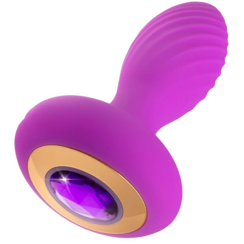 Анальний вібратор Blush Charm Amethyst фіолетовий, 11.4 х 3.2 см - Зображення 3