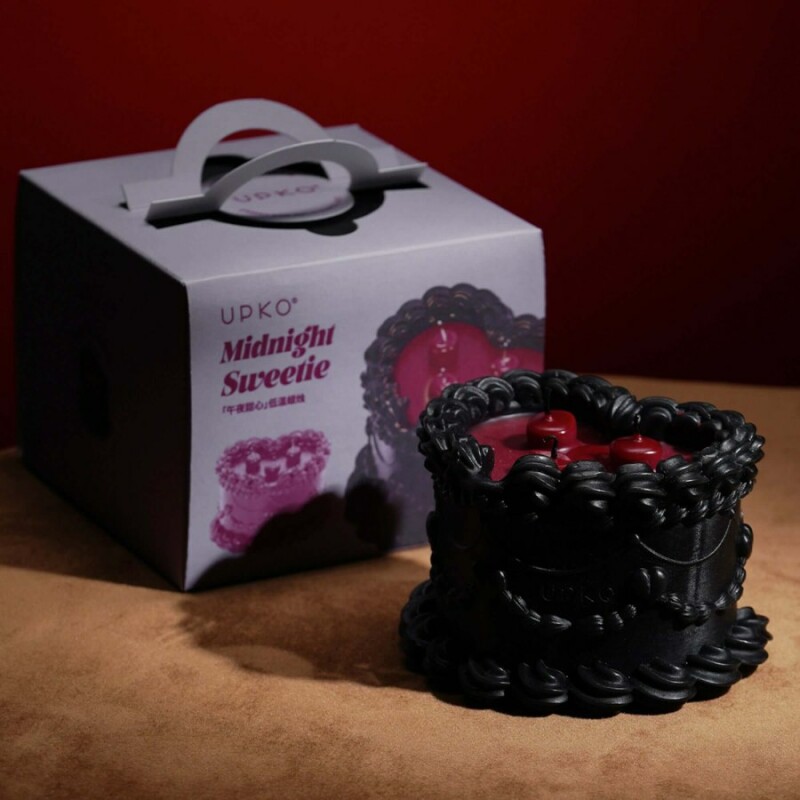 Свічка воскова UPKO, 270 г, Midnight Sweetie низькотемпературна, чорна - Зображення 8