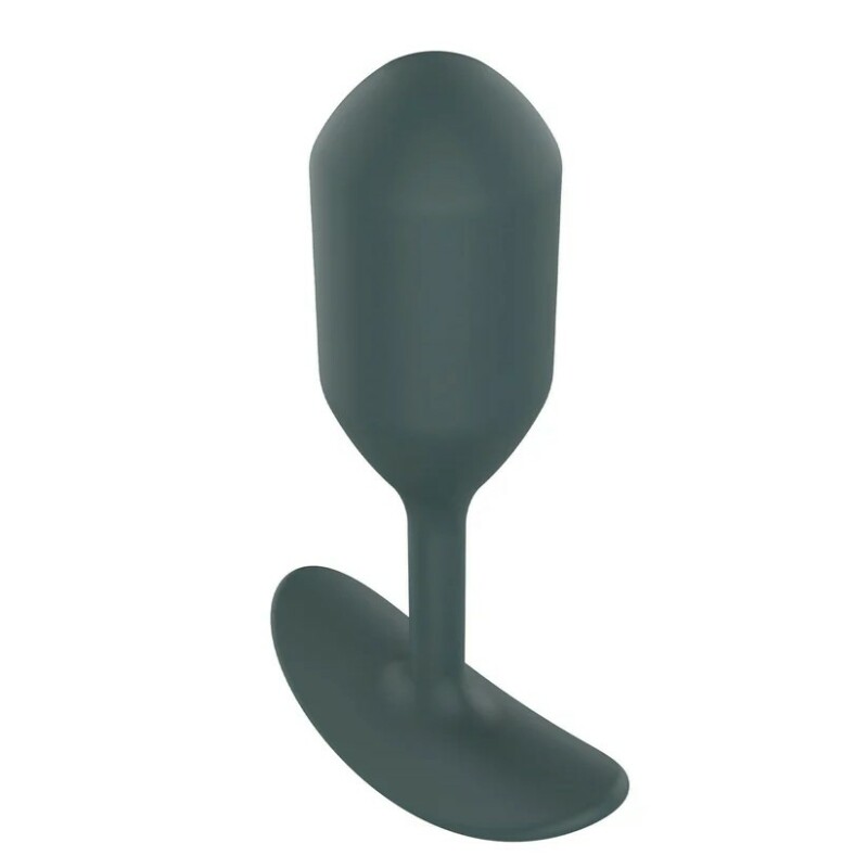 Анальна пробка Toy Joy The Player Weighted обтяжений, чорний, 11 х 3 см - Зображення 3