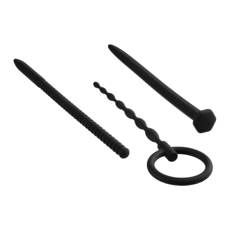 Набір уретральних катетерів NMC Knot Knot чорний, 3 шт - Зображення 2