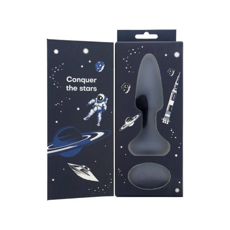 Анальний вібратор Dreamtoys Venus з пультом, синій, 14.5 х 3.8 см - Зображення 3