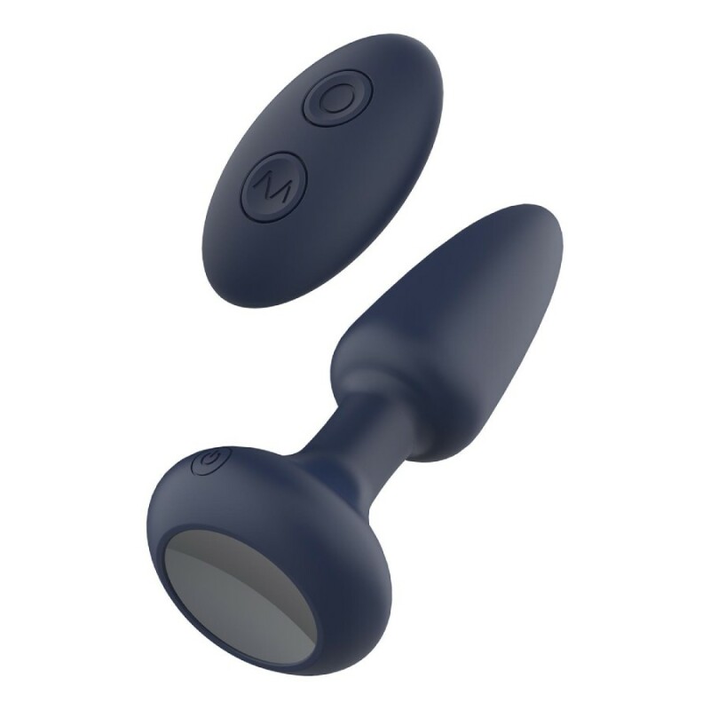 Анальний вібратор Dreamtoys Venus з пультом, синій, 14.5 х 3.8 см - Зображення 4