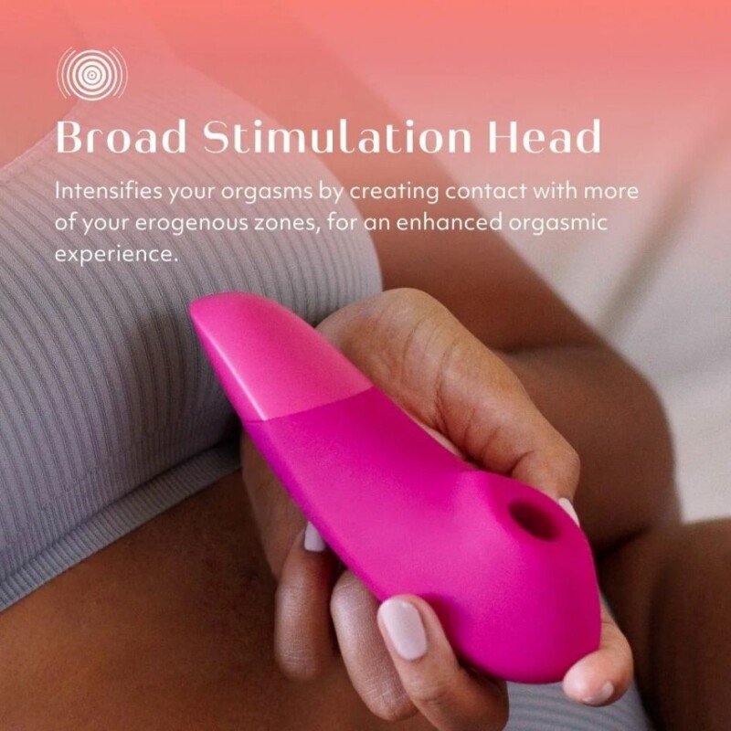 Кліторальний стимулятор 2 в 1 Womanizer Enhance Pink вакуумна стимуляція та вібрація, рожевий - Зображення 5