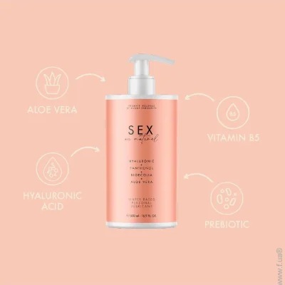 Лубрикант Bijoux Indiscrets Sex Au на водній основі, 500 мл - Зображення 1