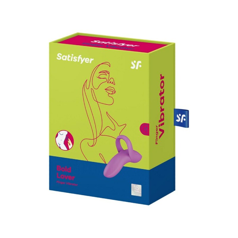 Вібратор на палець Satisfyer Bold Lover рожевий, 9 х 1.5 см - Изображение 1