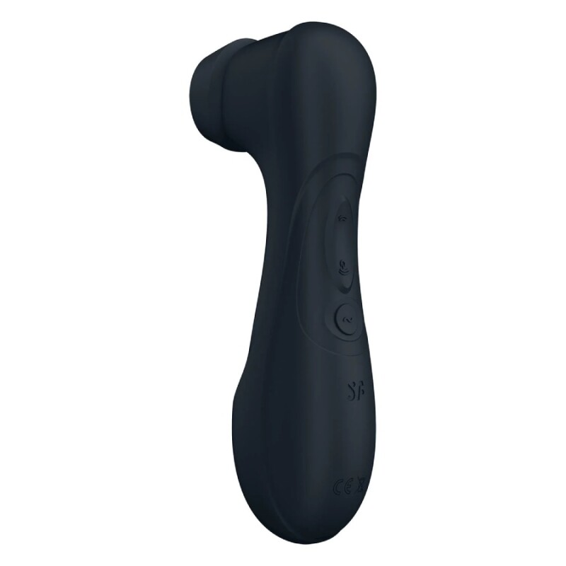 Вібратор Satisfyer Pro 2 Liquid Air з додатком, чорний, 16.4 см - Изображение 3