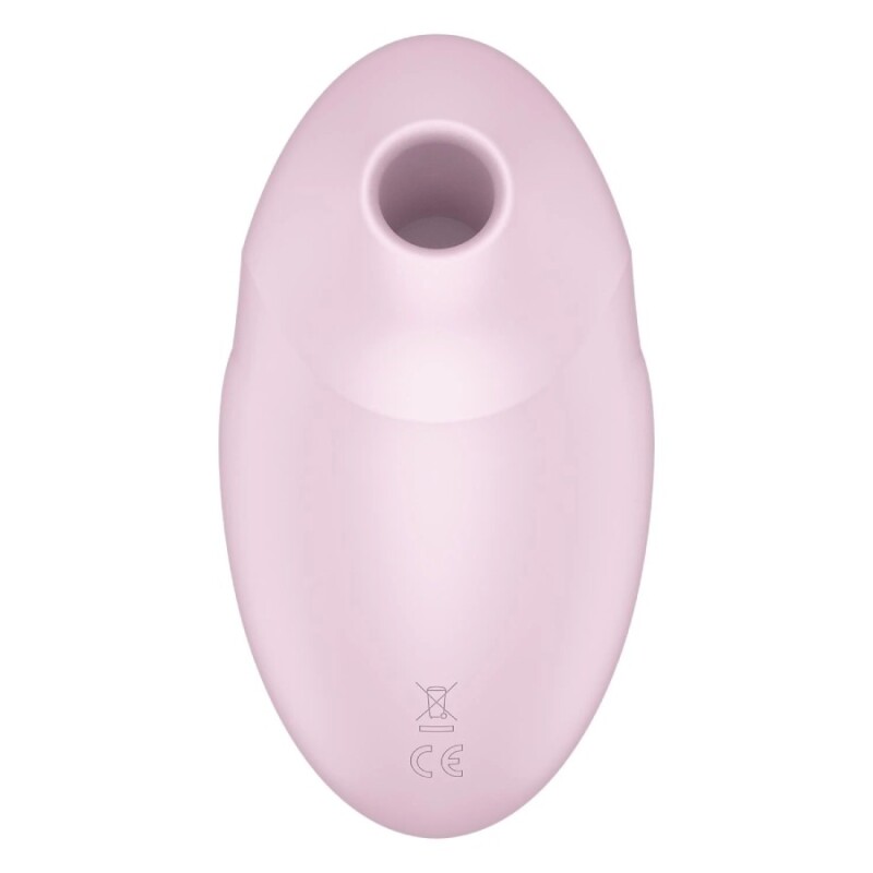 Вакуумний стимулятор клітора Satisfyer Vulva Lover 3 з вібрацією, рожевий, 11 х 6 см - Зображення 3