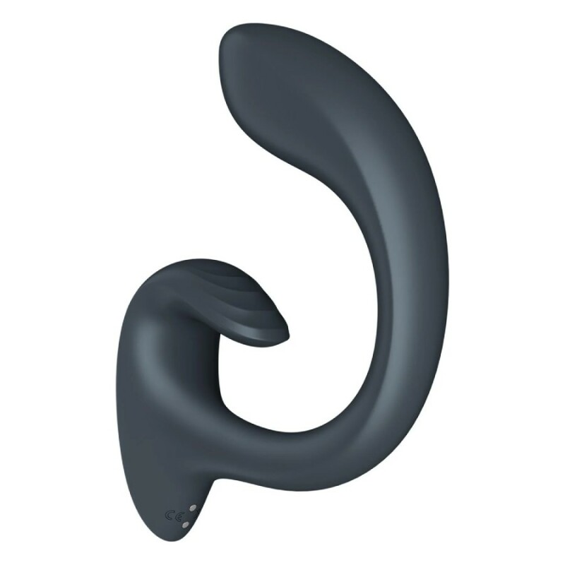 Вібратор G for Goddess 1 для точки G та клітора Satisfyer, сірий, 18.5 х 4 см - Зображення 3