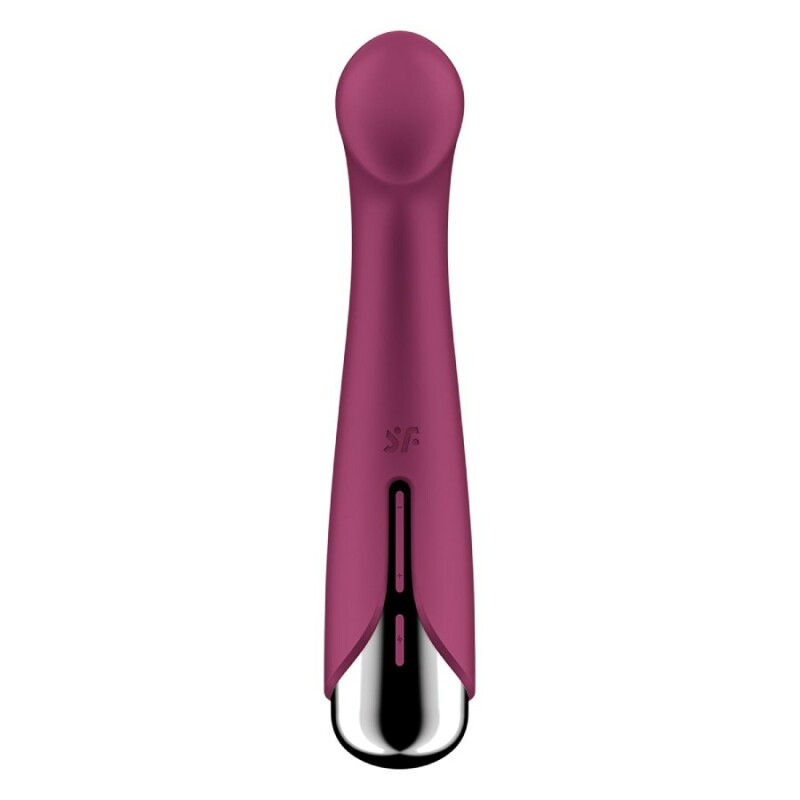 Вібратор для точки G Satisfyer Spinning G-Spot 1 з ротацією, червоний, 16.5 х 3.5 см - Зображення 5