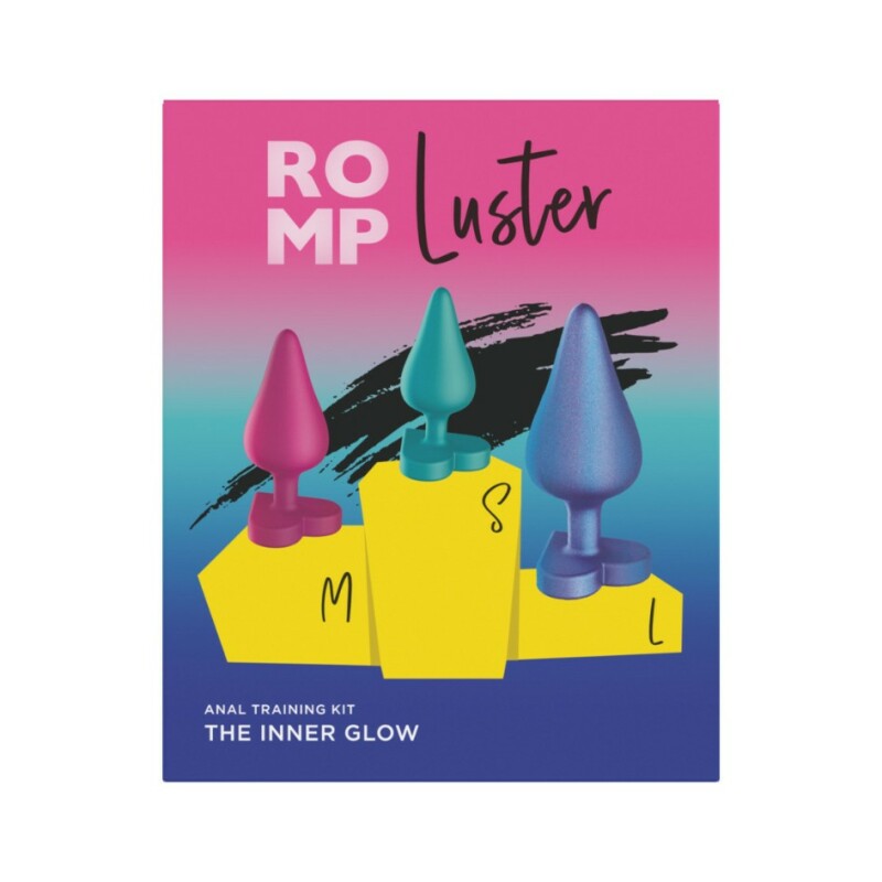 Набір анальних пробок ROMP Luster різнокольоровий, 3 шт - Зображення 6