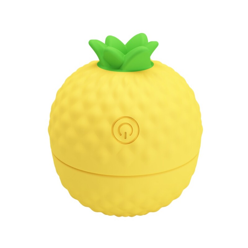 Кліторальний пульсатор Pretty Love Pineapple Secret жовтий, 5.7 х 5.1 см - Зображення 4