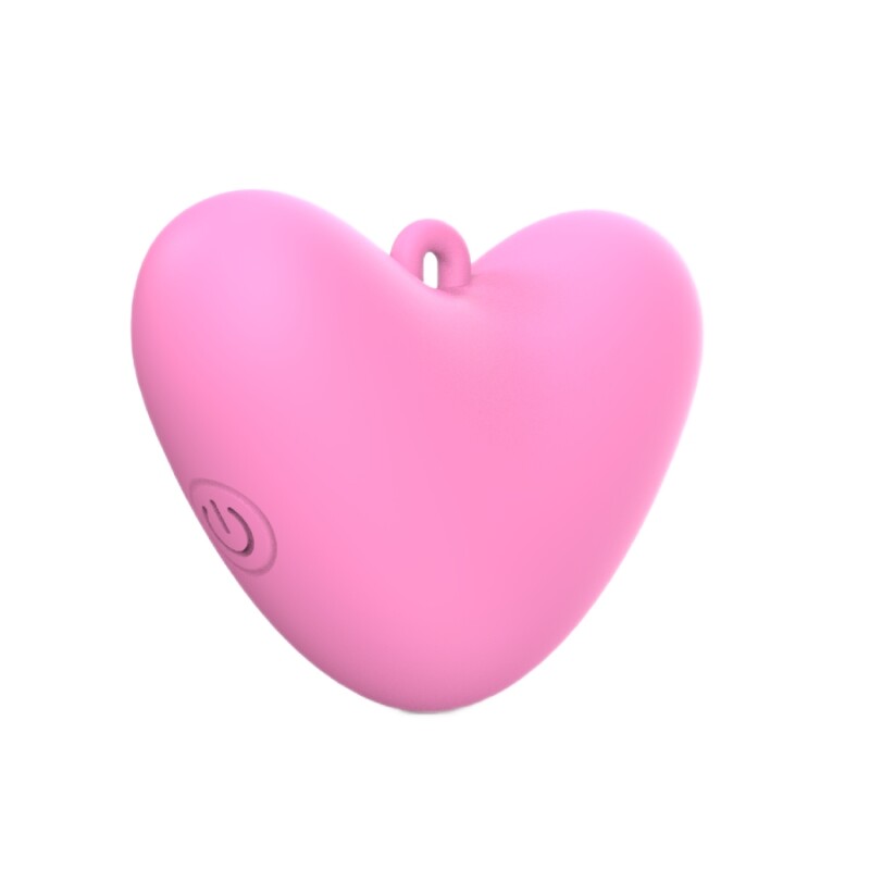 Мінівібратор для клітора Every Night Toys Eileen у вигляді серця, світло-рожевий, 6.1 х 4.7 см - Изображение 1