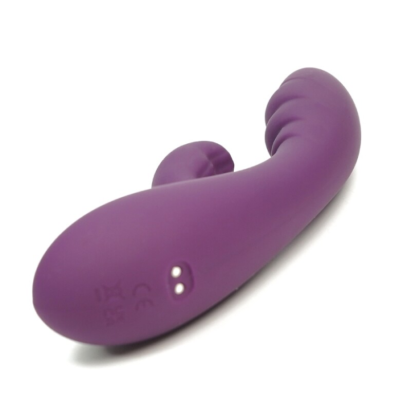 Вібратор-кролик Sweet Em Flexi Bunny Vibrator фіолетовий, 19.8 х 4 см - Изображение 4