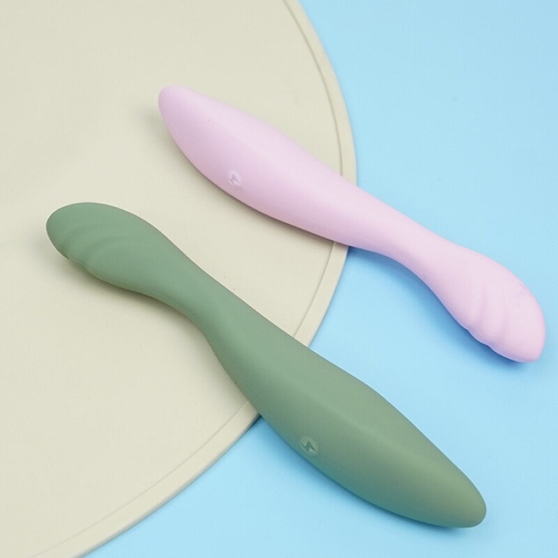 Вібратор Sweet Em Curve Vibe для точки G, зелений, 18.8 х 3.2 см - Зображення 4
