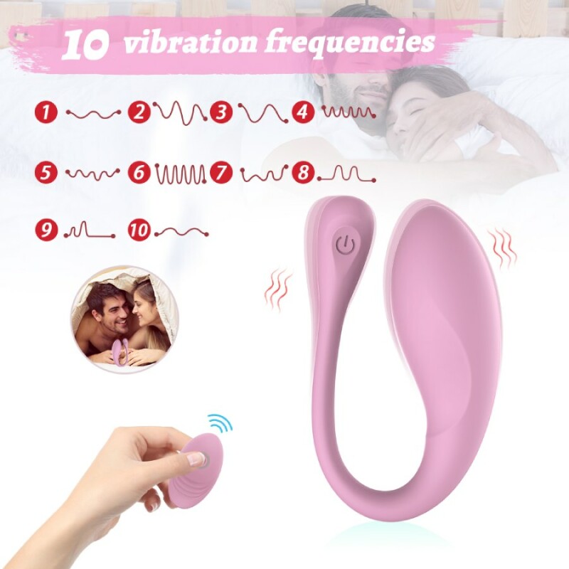 Віброяйце Every Night Toys Isadora з пультом, лавандове, 24 х 3.6 см - Зображення 5
