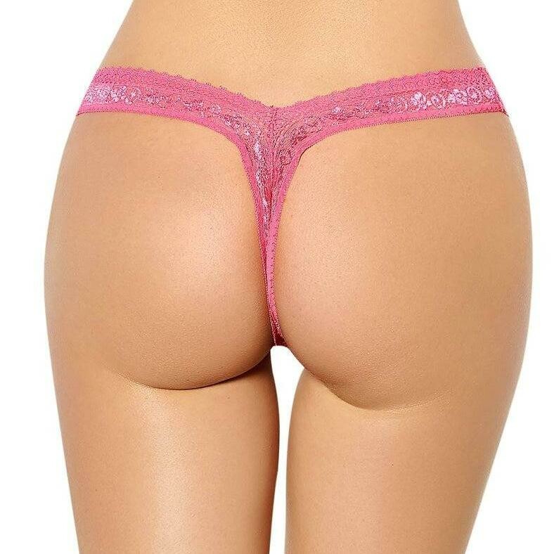 Трусики Star Night мереживні, рожеві, 2XL - Изображение 4