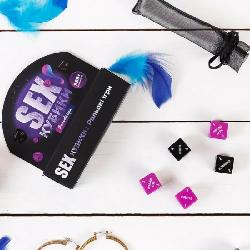 Настільна гра FUN &amp; PLAY SEX Кубики Рольові Ігри, 5 шт - Зображення 5