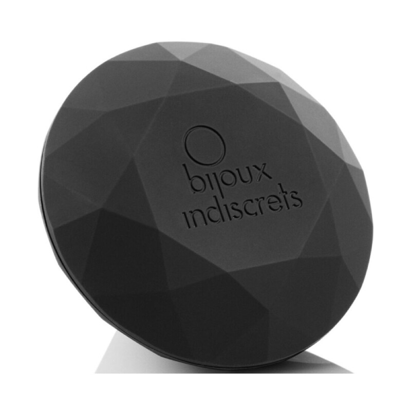Вібратор для клітора Bijoux Indiscrets Diamond у вигляді діаманта, чорний, 6.5 см - Зображення 3