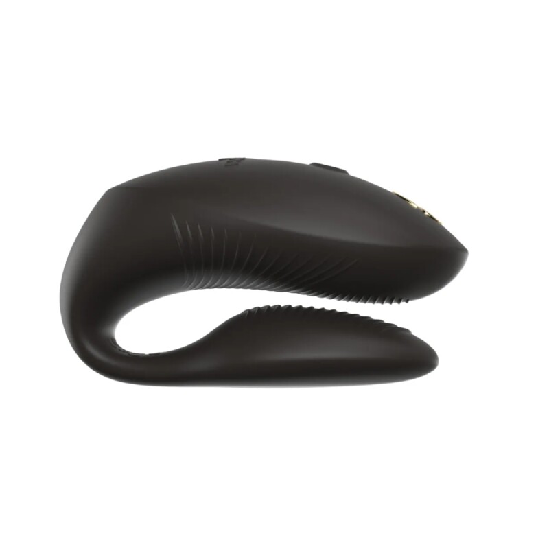Вібратор для пар We-Vibe Chorus Pro з пультом і додатком, чорний, 8 см - Зображення 4