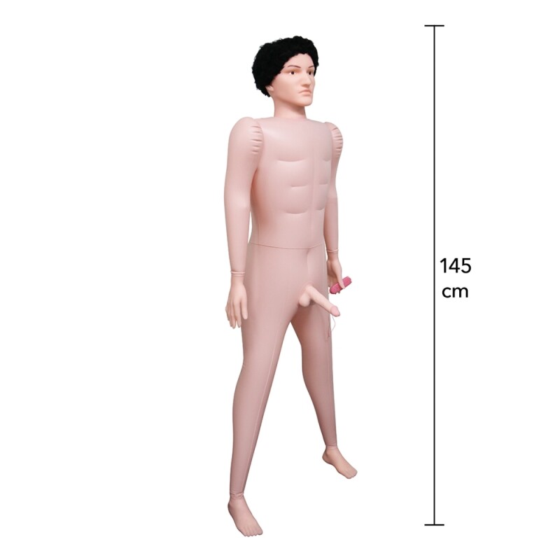 Секс-лялька Hidden Desire Fuck Dolls фалоімітатор та анус, з пультом, бежева, 145 см - Изображение 1