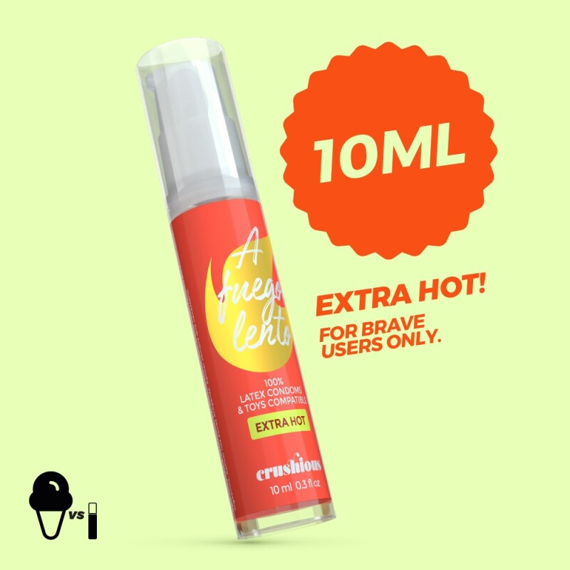 Лубрикант Crushious Extra Hot зігріваючий, 10 мл - Зображення 1