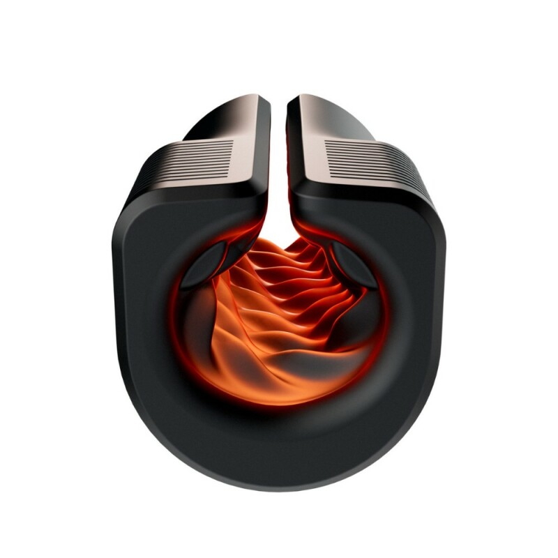 Вібруючий мастурбатор Arcwave Zing Black, відкритий, чорний - Изображение 8