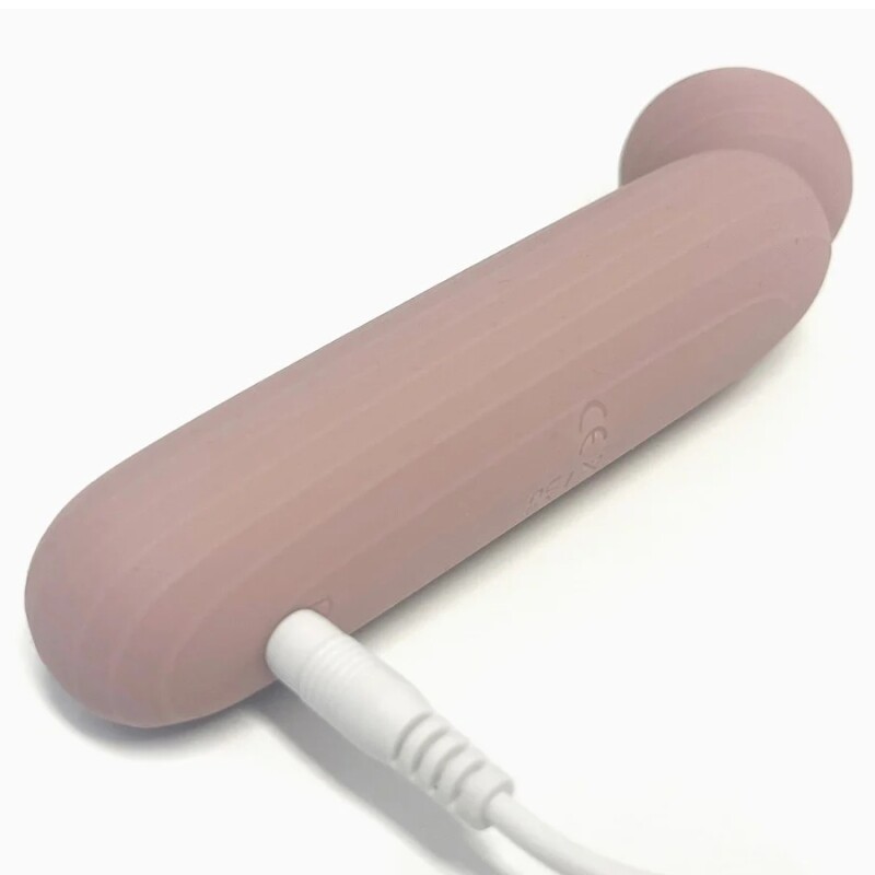 Точковий вібратор Dreamtoys Liv у форматі тревел, рожево-бежевий, 14.5 х 3.2 см - Зображення 5