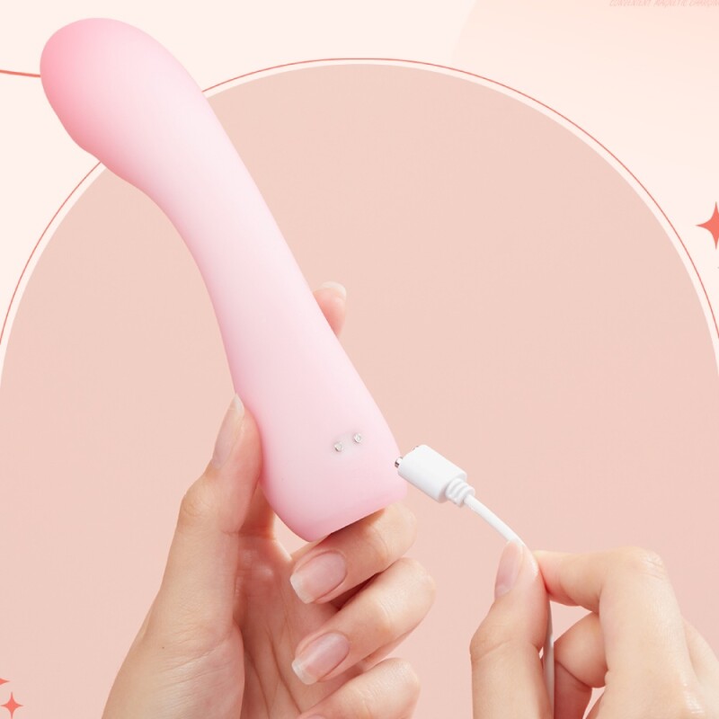 Вібратор для точки G BeYourLover Cloud IPO, рожевий, 15.3 х 3.6 см - Зображення 6