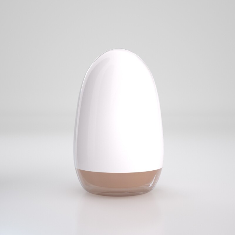 Мастурбатор-яйце Crushious Ezy Egg the Lover вагіна, бежевий, 8.7 х 5.6 см - Изображение 6