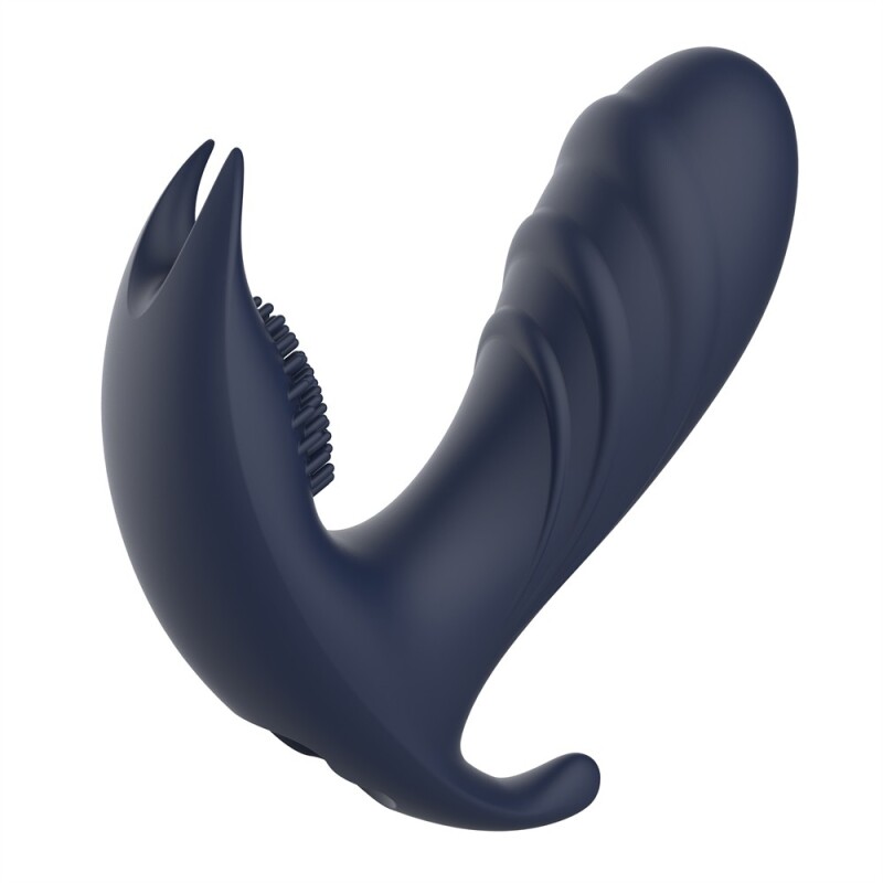 Вібромасажер простати Dream Toys Atomic з пультом, синій, 12.5 х 4 см - Изображение 7