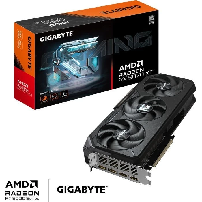 GIGABYTE Radeon RX 9070 XT 16Gb GAMING OC (GV-R9070XTGAMING OC-16GD) (UA) - Зображення 9