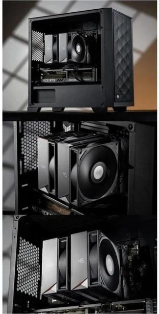 Воздушное охлаждение PCCooler RT620 Pro Digital Black (RT620PRO-BKNWYL-GL) (UA) - Зображення 5