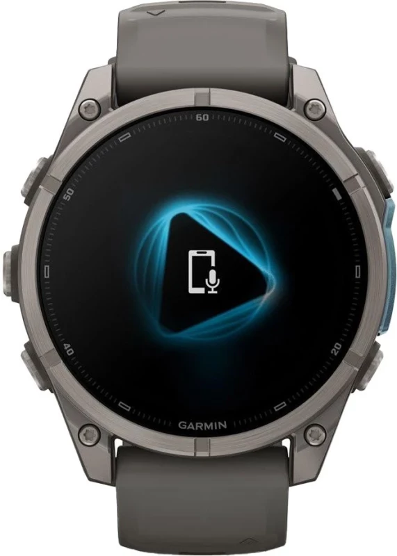 Смарт-часы Garmin Fenix 9 47mm Titanium with Pebble Gray Silicone Band (010-04762-00/01) - Зображення 5