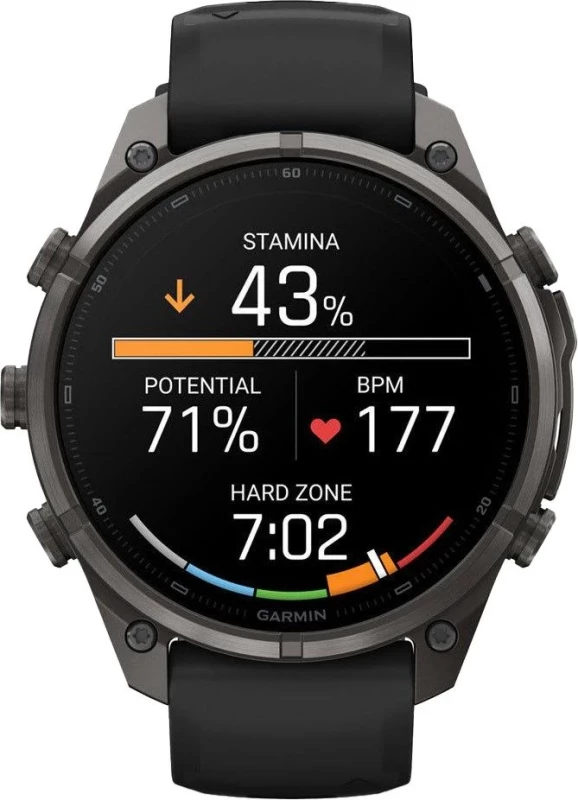 Смарт-часы Garmin Fenix 9 Pro inReach 47mm Carbon Gray DLC Titanium w. Black/Pebble Gray Silicone B. (010-04336-10/11) - Изображение 3