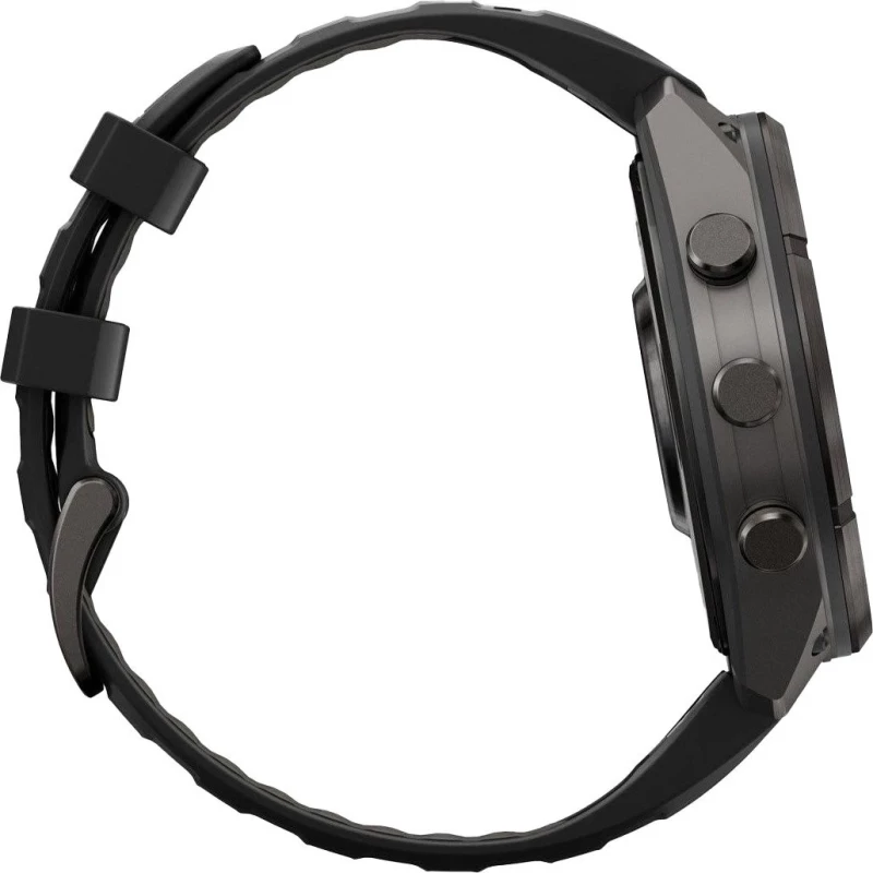 Смарт-часы Garmin Fenix 9 Pro inReach 47mm Carbon Gray DLC Titanium w. Black/Pebble Gray Silicone B. (010-04336-10/11) - Изображение 4