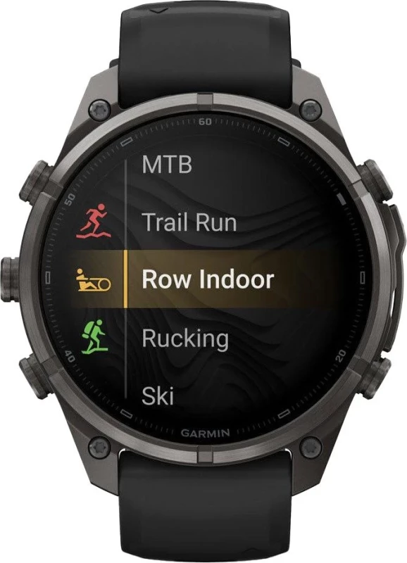 Смарт-часы Garmin Fenix 9 Pro inReach 47mm Carbon Gray DLC Titanium w. Black/Pebble Gray Silicone B. (010-04336-10/11) - Изображение 5