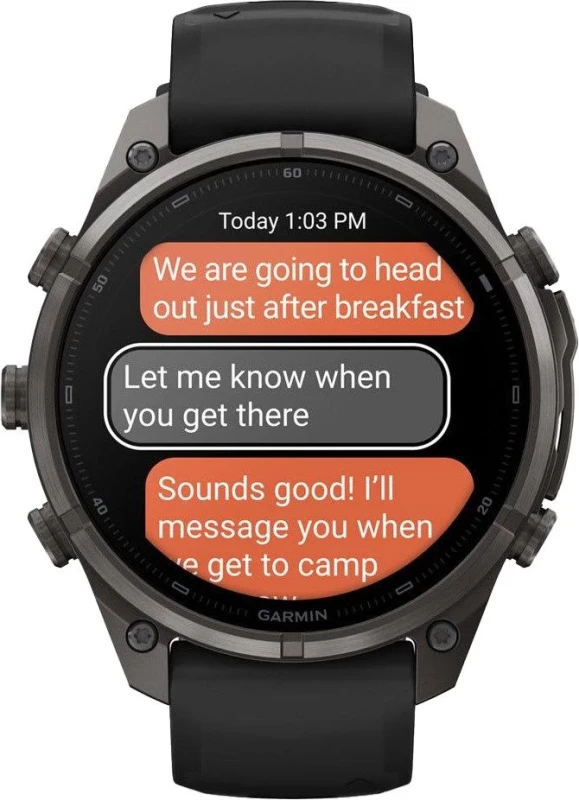 Смарт-часы Garmin Fenix 9 Pro inReach 47mm Carbon Gray DLC Titanium w. Black/Pebble Gray Silicone B. (010-04336-10/11) - Изображение 7