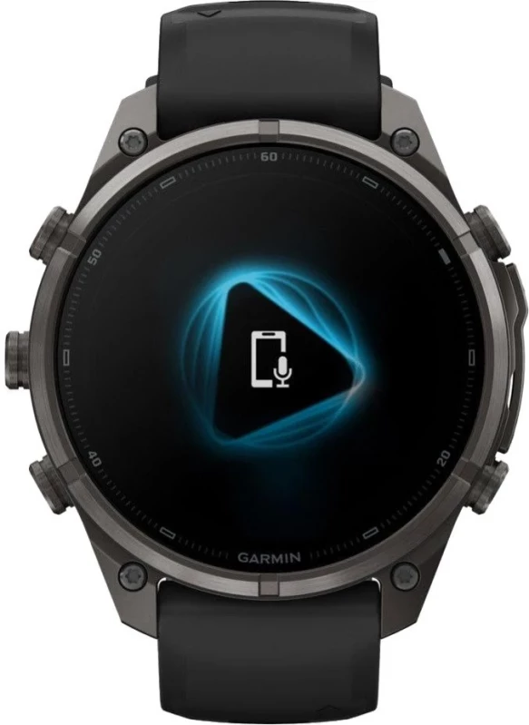 Смарт-часы Garmin Fenix 9 Pro inReach 47mm Carbon Gray DLC Titanium w. Black/Pebble Gray Silicone B. (010-04336-10/11) - Изображение 8