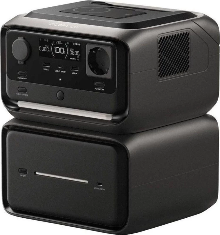 Зарядная станция EcoFlow RIVER 3 Max Plus Wireless (EFRIVER3MP-Wireless-EU-CBOX)