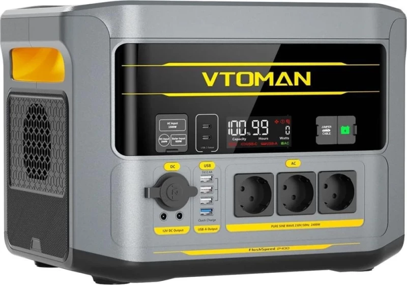 Зарядная станция Vtoman FlashSpeed 2400 1408Wh - Зображення 2