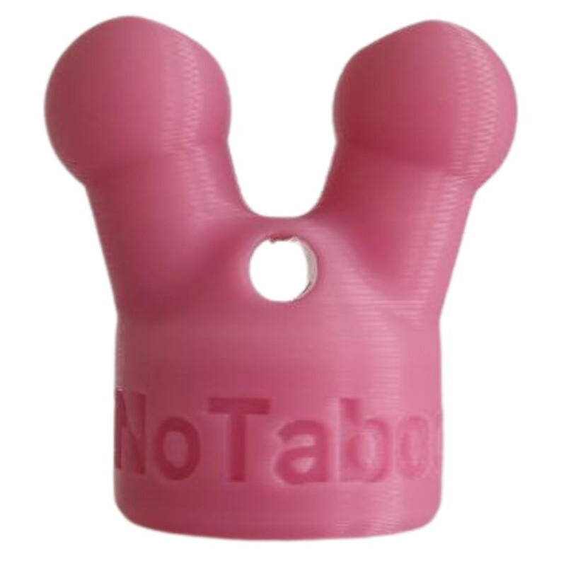Насадка для поперса NO TABOO без клапана, рожева, розмір S